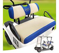 10L0L Golf Cart Seats Covers Full Front Seats, Easy Install with Polyester Bench Seat Protector, Universal Fit Accessories for Yamaha/Club Car Precedent