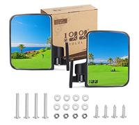 10L0L Golf Cart Side Mirrors for Yamaha Club Car EZGO and Other