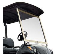 10L0L Golf Cart Windshield for Yamaha G29 Drive 2007-2016, Roll Up HD Clear PVC Portable Vinyl Windproof