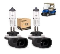10L0L Halogen Headlight Bulb for EZGO 1994-up and Club Car DS 1999 up & Precedent 2004-up,12V 37W 886 Golf Cart light Bulbs, OEM# 101988101, 74004G01 (Pack of 2)