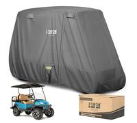 10L0L Heavy Duty Golf Buggy Cover for Yamaha, Club Car and EZGO 2/4 Passengers Golf Buggy, All Weather Outdoor Protection Weatherproof