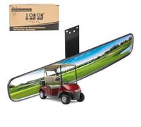 10L0L Panoramic Golf Cart Rear View Mirror for EZGO Club Car Yamaha