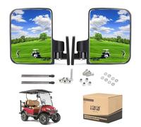 10L0L Universal Golf Cart Mirrors Side View for Yamaha EZGO Club Cart - 2 Side Mirrors