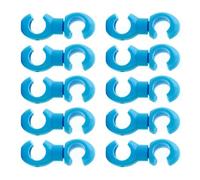 10lots Bicycles Brake Wire Clamps Bicycles Shifter Line Guide Clamps for and Derailleur Line Cable Managements