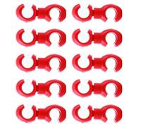10lots Bicycles Brake Wire Clamps Bicycles Shifter Line Guide Clamps for and Derailleur Line Cable Managements
