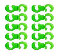 10lots Bicycles Brake Wire Clamps Bicycles Shifter Line Guide Clamps for and Derailleur Line Cable Managements