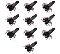 10lots Realistic Soft Baits Slow Sinking Lures with Natural Swimming Motion for Various Water Condition Realistic Soft Artificial Lures