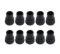 10lots Walking Stick Tip Protectors Durability Rubber Hiking Walking Sticks Foot Covers Trekking Staff Rubber Sleeves for Outdoor Use Hiking Poles Base