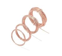 10M 0.1mm/0.2mm/0.3mm/0.4mm/0.5mm/0.6mm0.7mm/0.8mm/1mm diameter soft brass wire for model craft DIY for Frames, Mirrors, Artwork(Copper wire,0.1mm)