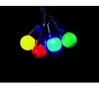 10m 100 LED Premier Multi Action Outdoor Pearl Christmas Lights Multi Coloured