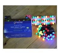 Premier Multi Action Pearl Lights Multi Colour 100 LED