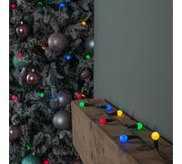 10m 100 LED Premier Multi Action Outdoor Pearl Christmas Lights Multi Coloured