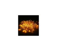 (10M 100 LED Yellow?String Fairy Light In/Outdoor, 220V Plug With UK Adapter) LED Mains Fairy String Lights Christmas Tree Party Outdoor Garden Lights