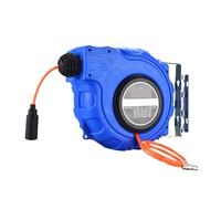 10M 15M 20M Automotive Air Hose Reel Pneumatic PU Tube OD 8MM ID 5MM Automatic Retractable Telescopic Drum PU8*5 Smart Slow Retract(25M)