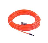 10m/15m/20m Meters Pneumatic Tube 8 * 5mm Air Tubing Pipe Line Hose Air Component Hose Polyurethane Tubing for Compressor(Orange,S 10m)