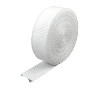 10M 20-50mm Polypropylene Webbing Tape, 1.1mm Thick, for Bias Sling, Sewing Accessory,White,38mm