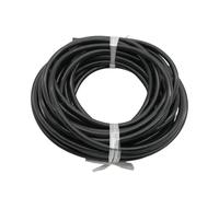 10m/20m/40m 1/4 Inch PE Pipe 4 * 6.35mm Irrigation Watering Atomization Misting Nozzles System Hose Water Purifier Fittings(Black,40 Meters)