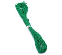 10M 27 Colors Wax Cotton Cord Thread String Strap DIY Woven Bracelet Necklace Jewelry Accessories For Making Bracelet-green-dia 1mm length 1m