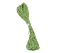 10M 27 Colors Wax Cotton Cord Thread String Strap DIY Woven Necklace Jewelry Accessories For Making -army green-dia 1mm length 1m