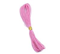 10M 27 Colors Wax Cotton Cord Thread String Strap DIY Woven Necklace Jewelry Accessories For Making -pink-dia 1mm length 1m