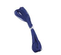 10M 27 Colors Wax Cotton Cord Thread String Strap DIY Woven Necklace Jewelry Accessories For Making -dark blue-dia 1mm length 1m
