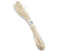 10M 27 Colors Wax Cotton Cord Thread String Strap DIY Woven Necklace Jewelry Accessories For Making -khaki-dia 1mm length 1m