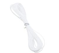 10M 27 Colors Wax Cotton Cord Thread String Strap DIY Woven Necklace Jewelry Accessories For Making -white-dia 1mm length 1m