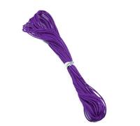 10M 27 Colors Wax Cotton Cord Thread String Strap DIY Woven Necklace Jewelry Accessories For Making -purple-dia 1mm length 1m