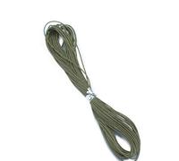 10M 27 Colors Wax Cotton Cord Thread String Strap DIY Woven Necklace Jewelry Accessories For Making -dark green-dia 1mm length 1m