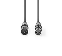 10m 3-pin XLR DMX Flexible Extension Cable Stage Lighting Theatre Patch DJ