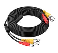 10M / 32FT CCTV Extension Cable - 2-in-1 BNC Video & Power Lead - CCTV Camera Cable for Home & Business Security - BNC Extension Cable for Power Connections