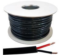 10M (33 Ft) - Outdoor Garden Speaker Wire Cable 1.5mm Stranded Ofc Copper Flex Reel 100V
