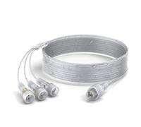 10M/33Ft Christmas Lights Extension Cable, Splitter Connector for String Lights, 3 Way Clear Splitter Cable IP65 Waterproof Extension Cable Connector for Outdoor Garden Light, G40 Globe Light