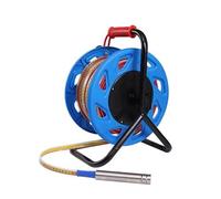10m-500m Water Level Meter, Water Depth Gauge Water Level Gauge with Fixed Probe and Steel Tape for Borehole and Groundwater Measurement 492ft/150m