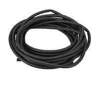 10m Bike Frame Internal Housing Damper 6mm Foam Sleeve Hose Cable Bike Brake Variable Speed Line Tube (Black)