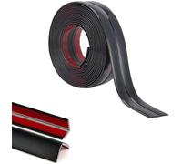 10M Black PVC Inside Outside Corner Trim Self-Adhesive Peel and Stick Vinyl Edging for Tile and Wall Edges,External Corner Strip Exterior Trim,2cm