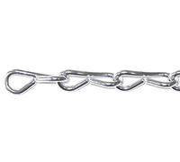10m Box 3.0mm Single Jack Chain - Zinc Plated