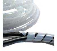 10m Cable Tidy Spiral Wrap for 5-12mm Lead Wire Binding Hide Management Neat