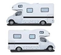 10m Car Stickers Stripes Graphics, for Motorhome Horsebox Caravan RV Camper Van Body Line Decor Vinyl Decals Accessories