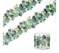 10m Display Borders for Classrooms, Eucalyptus Bulletin Board Border Roll, Green Classroom Decoration, Wallpaper Border Trim, Nature-Inspired School Display Border for Teachers, Walls, Notice Boards