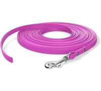 10m drag lead, dog lead, 1 carabiner, magenta, extra narrow, dirt and water repellent