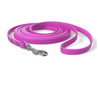 10m drag lead, dog lead, hand loop, magenta, extra narrow, dirt and water repellent