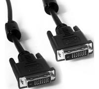 10M DVI D Male to Male Plug Cable Dual Link Monitor Video Lead Ferrite Core