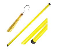 10M Epoxy Resin Measurement Rod with Hook for Utility Infrastructure Inspection, Overhead Cable Checks, Tree & Tower Assessments - Durable & Lightweight Tool