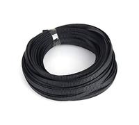 10M Expandable Braided Sleeving Wire, Black Braided Sleeving Cable, 10mm Diameter, High Densely Tidy Sleeve Flexible Insulated Protection