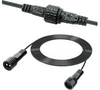 10M Extension Cable, 32.8Ft 2 Pin LED Connector IP65 Waterproof Extension Lead Cord for G40 Globe Lights, Outdoor Festoon Lights, Icicle Fairy Lights, Net Lights, Christmas String Lights