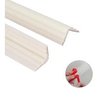 10M Flexible Edging Trim for Tile Floor Bathroom Door Frame Countertops,Self Adhesive Inside & Outside Corner Strip,Floor Transition Strip,Caulk Molding Trim,Furniture Protector Guards,40mm(20mm+20mm)