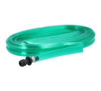10M Flexible Flat Sprinkler Soaker Hose for Lawn Watering Agricultural Irrigation System Backyard Plants Garden Plastic Hosepipe Spray Outdoor Fun Splash Summer Water Sprinkler