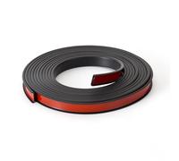 10m Furniture Edge Banding Protector Fit 28mm Wide, U-Shape Veneer Edging for Cabinet Corner Countertop Plywood Wood, Black