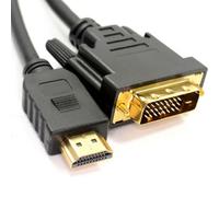 10m HDMI Male To DVI D/DVI I Plug Cable Lead Digital Monitor Laptop TV PC 1080P